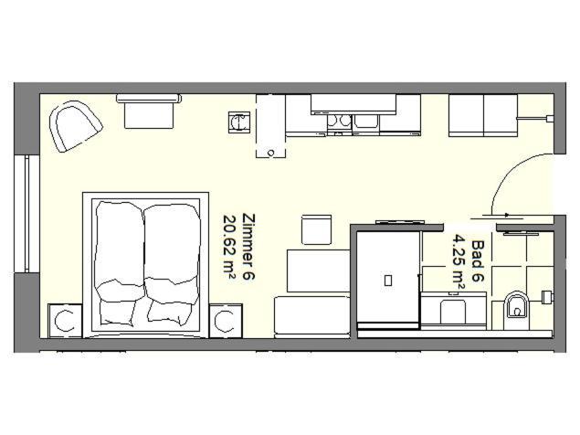 Bodenseezeit Apartmenthotel Garni Lindau  Eksteriør bilde
